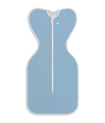 Picture of Love to Dream Swaddle UP, Baby Sleep Sack, Self-Soothing Swaddles for Newborns, Get Longer Sleep, Snug Fit Helps Calm Startle Reflex, New Born Essentials for Baby, 1.0 TOG, 13-19 lbs, Blue