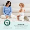 Picture of Amazon Brand - Mama Bear Gentle Touch Diapers, Hypoallergenic, Size 2, 184 Count (4 packs of 46), White