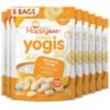 Picture of Happy Baby Organics Yogis Freeze-Dried Yogurt & Fruit Snacks, Banana & Mango, 1 Ounce Bag (Pack of 8) packaging may vary
