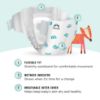 Picture of Amazon Brand - Mama Bear Gentle Touch Diapers, Hypoallergenic, Size 6, 108 Count (4 packs of 27), White
