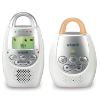 Picture of VTech Communications DM221 Audio Baby Monitor with up to 1,000 ft of Range, Vibrating Sound-Alert, Talk Back Intercom & Night Light Loop, White/Silver