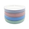 Picture of Elk and Friends Kids 6.7” Porcelain Divided Plates with Silicone Sleeves | Suitable for Babies/Kids/Toddlers | Microwave & Dishwasher Safe | Non Slip | Snack Dishes