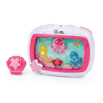 Picture of Baby Einstein Sea Dreams Soother Musical Crib Toy and Sound Machine, Pink, Newborn and up