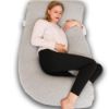 Picture of Chilling Home Pregnancy Pillows, U Shaped Full Body Pillow for Pregnancy 58 inch Maternity Pillow for Pregnant Women, Pregnancy Must Haves Cooling Pregnancy Pillows for Sleeping