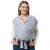 Picture of Momcozy Baby Wrap Carrier, Easy to Wear Infant Carrier Slings, Lightweight Hands Free Baby Sling, Adjustable Baby Carriers for Newborn to Toddler 8-35 lbs, Grey
