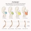 Picture of Momcozy Baby Wrap Carrier, Easy to Wear Infant Carrier Slings, Lightweight Hands Free Baby Sling, Adjustable Baby Carriers for Newborn to Toddler 8-35 lbs, Grey