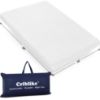 Picture of Criblike Waterproof Pack and Play Mattress, 38"x 26" Playard Mattress Pack N Play Mattresses Topper with Washable Cover & Carry Bag, Baby Essentials Items