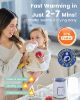 Picture of GROWNSY Bottle Warmer, 8-in-1 Fast Baby Bottle Warmer for Breastmilk or Formula, Smart Temperature Control and Automatic Shut-Off Milk Warmer, Baby Essentials for Newborn- Purple