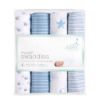 Picture of aden + anais Essentials Muslin Swaddle Blankets for Baby Girls and Boys, Newborn Receiving Blanket for Swaddling, 100% Cotton Baby Swaddle Wrap, 4 Pack, Dapper