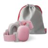 Picture of Alpine Muffy Baby Comfort - Protects Hearing for Babies and Toddlers - CE & ANSI Certified - Unique Headband for Safe fit & Comfort - Multi-adjustable for Ages 3-48 Months - 24dB Sound Reduction, Pink