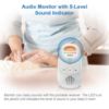 Picture of VTech DM1411 Audio Baby Monitor & Portable Soother Dual-Unit Rechargeable Battery, Long Range, Soft-Glow Night Light, Soothing Sounds & Lullabies, Digital Wireless Transmission, Sound Indicator