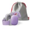 Picture of Alpine Muffy Baby Comfort - Protects Hearing for Babies and Toddlers - CE & ANSI Certified - Unique Headband for Safe fit & Comfort, Multi-adjustable for Ages 3-48 Months, 24dB Sound Reduction, Purple