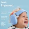 Picture of Alpine Muffy Baby Comfort - Protects Hearing for Babies and Toddlers - CE & ANSI Certified - Unique Headband for Safe fit & Comfort - Multi-adjustable for Ages 3-48 Months - 24dB Sound Reduction, Blue