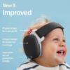 Picture of Alpine Muffy Baby Comfort - Protects Hearing for Babies and Toddlers - CE & ANSI Certified - Unique Headband for Safe fit & Comfort - Multi-adjustable for Ages 3-48 Months, 24dB Sound Reduction, Black