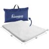 Picture of hiccapop Pack and Play Mattress Pad for (38"x26"x1.5"), Playpen Pad, Playard Mattress for Pack and Play, Pack N Play Mattress Topper with Washable Cover, 1.5" Thick