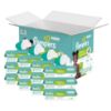 Picture of Pampers Baby Wipes, Free & Gentle, Hypoallergenic and Unscented Wipe, 100% Plant Based, Plastic-Free for Babies, 936 Total (12 Flip-Top Packs)