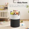 Picture of Artfeel Laundry Basket,Woven Cotton Rope Laundry Hamper,80L for Decorative Storage of Dirty Clothes,Toys and Blankets in Bathroom,Baby Room and Living Room