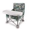 Picture of Summer by Bright Starts Pop 'N Sit Portable Booster Chair, Floor Seat, Indoor/Outdoor Use, Compact Fold, Jungle Botanical, 6 Mos - 3 Yrs
