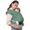 Picture of Boba Baby Wrap Carrier - Original Baby Carrier Wrap, Baby Sling for Newborns - Baby Wearing Essentials - Newborn Wrap Swaddle Holder, Newborn to Toddler Infant Baby Sling, 7-35 lbs (Sage Green)
