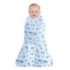 Picture of HALO Disney Baby Finding Nemo 100% Cotton Sleepsack Swaddle, 3-Way Adjustable Wearable Blanket, TOG 1.5, Nemo Tie Dye, Small, 3-6 Months