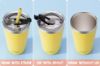 Picture of Tiblue Kids & Toddler Cup - 4 Pack 12oz Spill Proof Stainless Steel Water Bottle for Girls Boys Insulated Tumbler with Leak Proof Lid & Silicone Straw with Stopper - BPA FREE Baby Smoothie Snack Cup