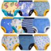 Picture of BIG ELEPHANT Baby Boys' 10 Pack Toddler Potty Training Pants 100% Cotton Underpants, 7-8Y
