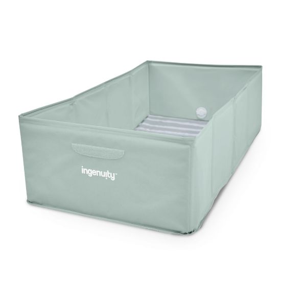 Picture of Ingenuity Tuckaway Toddler Folding Tub, Converts Shower to Tub, Folds to Store, Easy to Clean, No Assembly Required, Portable Baby Bathtub for Travel, 12M-5Y