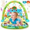 Picture of Baby Play Mat Baby Toys Tummy Time Mat Baby Activity Center for Newborn Infant Toys Piano Baby Gym Mat Tummy time Toys Music & Light Baby Boy Girl Gifts for Baby Toys 0-6 6-12 Months, Dinosaur Style