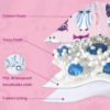 Picture of BIG ELEPHANT Baby Girls Training Underwear, Toddler Cotton Potty Training Pants Soft Absorbent, 7-8Y