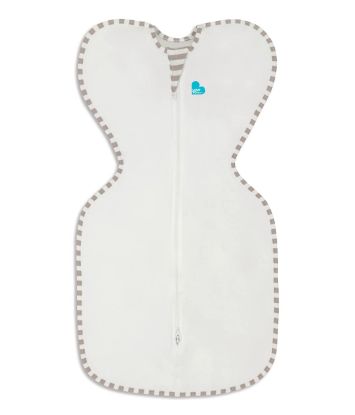 Picture of Love to Dream Organic Swaddle, Baby Sleep Sack, Swaddle Up Self-Soothing Swaddles for Newborns, Get Longer Sleep, Snug Fit Helps Calm Startle Reflex, 1.0 Tog Sleep Sack, 5-8.5lbs., Cream