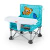 Picture of Bright Starts Disney Finding Nemo Pop 'N Sit Portable Booster, Indoor/Outdoor Use, Floor Seat with Feeding Tray, 6 Mos - 3 Yrs