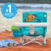 Picture of Bright Starts Disney Finding Nemo Pop 'N Sit Portable Booster, Indoor/Outdoor Use, Floor Seat with Feeding Tray, 6 Mos - 3 Yrs