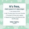 Picture of Amazon Baby Registry Welcome Box