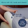Picture of hiccapop [1-Pack] Toddler Bed Rail Bumper, Bed Bumper for Toddlers, Kids Foam Safety Bed Guard Rail for Toddlers, Bed Side Rail for Twin, Queen, King