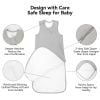 Picture of BubblePanda Rayon Made from Bamboo Sleep Sack 6-12 Months 1.0 Tog Soft Toddler Sleeping Sack for Babies 2-Way Zipper Baby Wearable Blanket