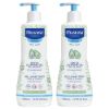 Picture of Mustela Baby Gentle Cleansing Gel - Baby Hair & Body Wash - with Natural Avocado fortified with Vitamin B5 - Biodegradable Formula & Tear-Free ââ‚¬â€œ 16.90 Fl Oz (Pack of 2)
