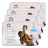 Picture of Amazon Brand - Mama Bear Plush Protection Diapers - Size 7, One Month Supply, Hypoallergenic Premium Disposable Baby Diapers, 92 Count (Pack of 4), White and Cloud Dreams