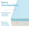 Picture of Foambesty® Waterproof Pack n Play Mattresses (38''x26''x3''), Fitted Pack and Play Mattress Pad, Dual Sided Soft Mini Crib Mattress for Baby & Toddlers, Travel Playard Pad, Includes Carry Strap
