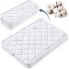 Picture of Pack and Play Mattress - 38" x 26" x 3" - Premium Knitted Playpen Mattresses, Foldable Style, Safety Reinforced Play Yard Mattress - Fits for Graco & Baby Trend & Pamo Babe Playard…