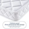 Picture of Pack and Play Mattress - 38" x 26" x 3" - Premium Knitted Playpen Mattresses, Foldable Style, Safety Reinforced Play Yard Mattress - Fits for Graco & Baby Trend & Pamo Babe Playard…