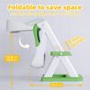 Picture of Potty seat for Toilet with Step Stool Ladder, SKYROKU New Triangular Stabilized Base Two in one Toddler Toilet Seat with Splash Guard, Anti-Slip Pad, Step Stool Green