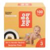 Picture of Hello Bello Premium Diapers, Size 3 (14-24 lbs) Surprise Pack for Girls, 100 Count, Hypoallergenic with Soft, Cloth-Like Feel, Girl and Gender Neutral Patterns