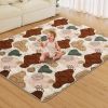 Picture of Blissful Diary Baby Play Mats for Floor, 71x59 Inch Extra Thicker & Large Soft Cushioning Foam Playmats for Babies and Toddlers, Foldable Washable Baby Crawling Mat for Playpen, Boho Design