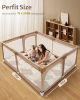 Picture of Blissful Diary Baby Play Mats for Floor, 71x59 Inch Extra Thicker & Large Soft Cushioning Foam Playmats for Babies and Toddlers, Foldable Washable Baby Crawling Mat for Playpen, Boho Design