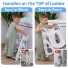 Picture of Primlect Potty Training Seat, 2-in-1 Toddler Toilet Seat with Step Stool, Ultra-Stable Potty Chair Attachment, Adjustable Seat and Step Ladder, Non-Slip Design, Splash Guard for Boys and Girls(Grey)