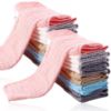 Picture of 24 Pack Muslin Burp Cloths for Baby - Ultra-Soft 100% Cotton Baby Washcloths - Large 20'' by 10'' Super Absorbent Milk Spit Up Rags - Burpy Cloths for Unisex, Boy, Girl - Multicolor