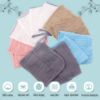 Picture of 24 Pack Muslin Burp Cloths for Baby - Ultra-Soft 100% Cotton Baby Washcloths - Large 20'' by 10'' Super Absorbent Milk Spit Up Rags - Burpy Cloths for Unisex, Boy, Girl - Multicolor
