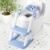 Picture of COOSEYA Toilet Seat, Potty Training Seat for Toddler, Upgraded 2-in-1 Potty Toilet Training for Boys and Girls,Waterproof Cushioned Mat with Non-slip Step Stool