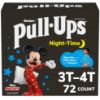 Picture of Pull-Ups Boys' Night Time Potty Training Pants, Size 3T-4T Overnight Training Underwear (32-40 lbs), 72 Ct