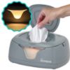Picture of hiccapop Baby Wipe Warmer and Baby Wet Wipes Dispenser | Baby Wipes Warmer for Babies | Diaper Wipe Warmer with Changing Light